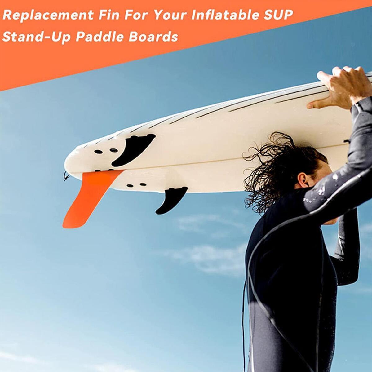 9" Surfing Fin Long Board Quick Release Central Single Fin Surf Fin
