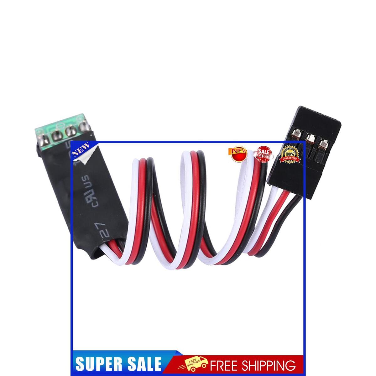 CH3 LED Light Controller System for 1/12 1/10 1/8 1/5 RC Car Axial Scx10