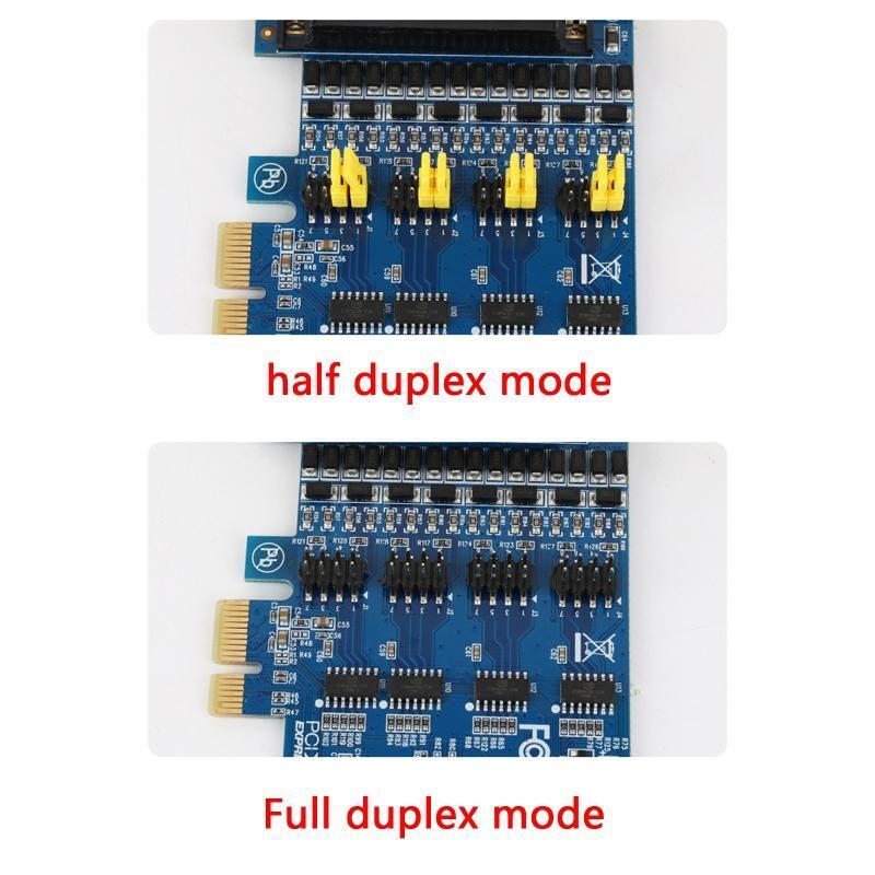 Expansion Card RS232 RS485 Port Adapter Controller Card 9 Pin Converter