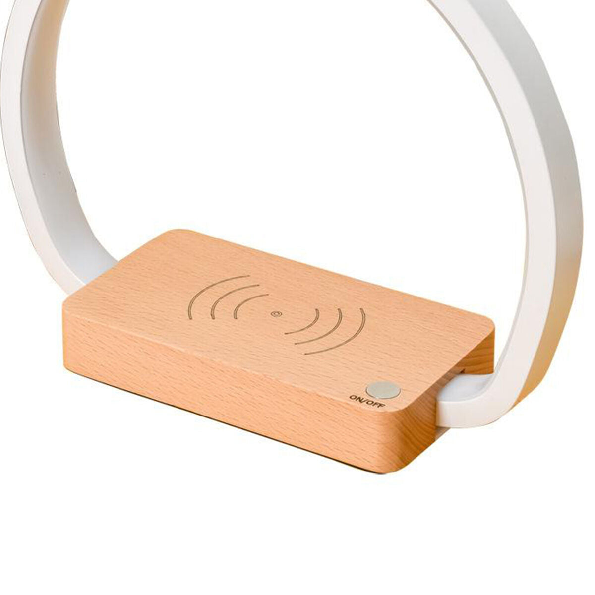 LED Bedside Lamp with Qi Charger Pad Station Light for  11  XR