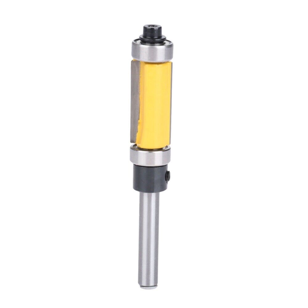 1/4" Shank Bearing Flush Trim Pattern Woodworking Milling Router Bit Cutter Tool