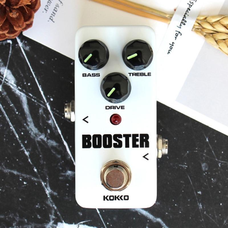 True Bypass KOKKO Electric Guitar Effect Pedal Full Metal Shell (BOOSTER)