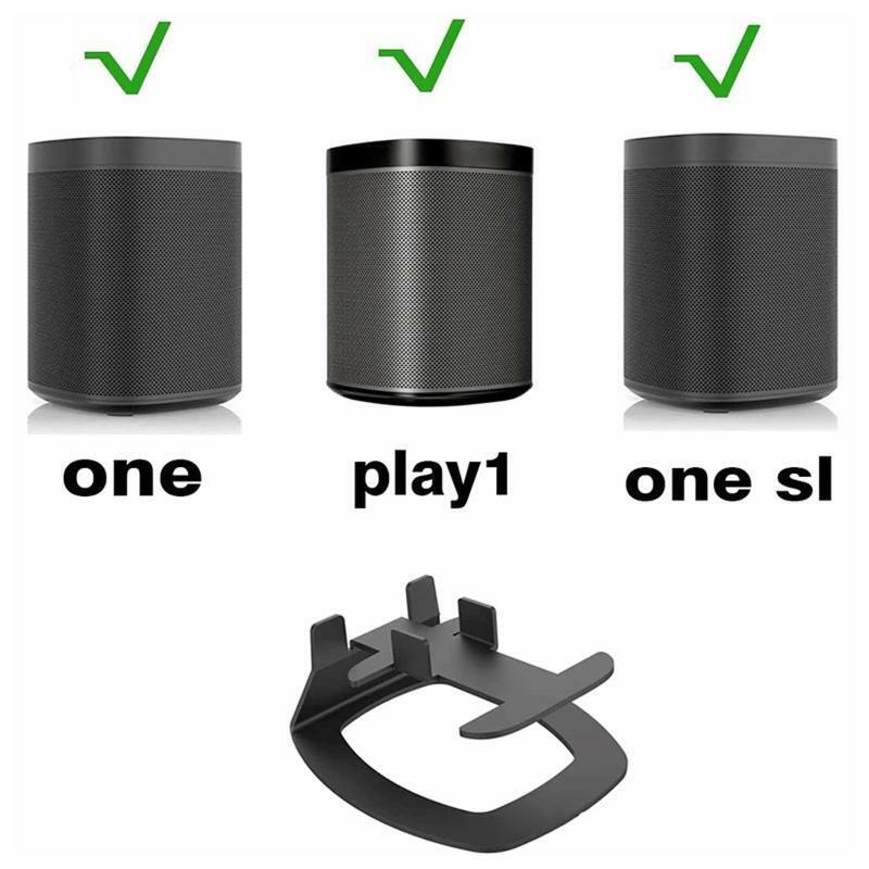 Metal Desktop Stand Smart Speaker Hanger For SONOS Play 1/One SL Shelf Holder