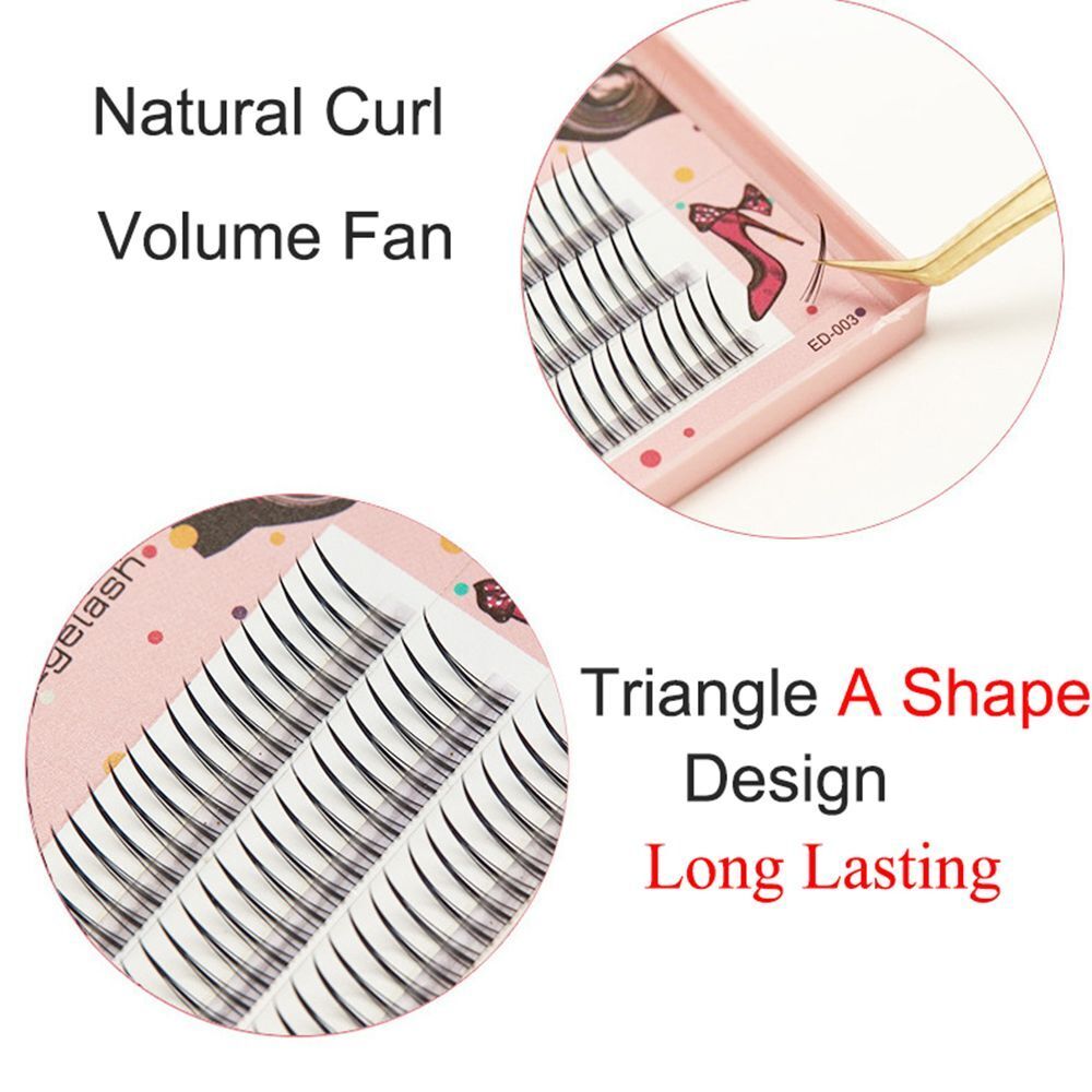 Eyelashes Extension Premade Volume Fan Eyelashes Easy to Apply Natural Long