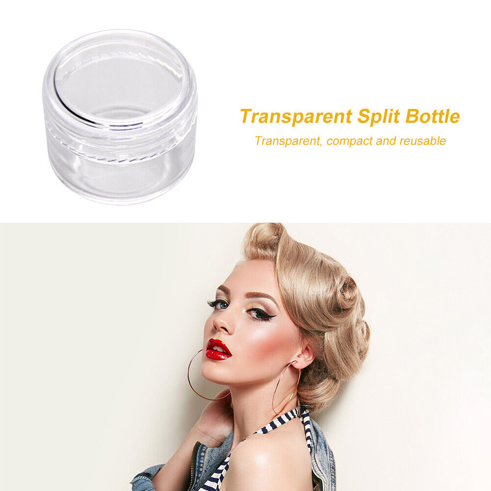 3g Empty Jewelry Bead Box Make Up Cosmetic Round Sample Bottles Jars Pots