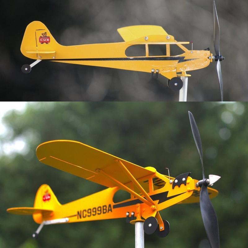 Airplane Weathervane Weathervane Airplane Wind Spinner Gifts for Flight Lovers