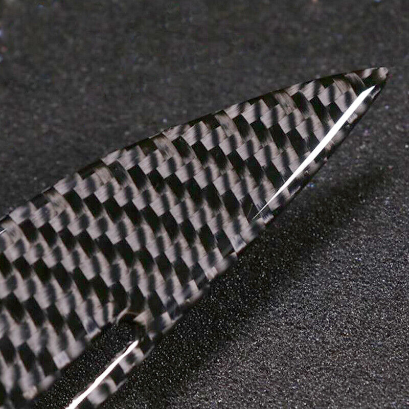 Carbon Fiber Headlight Eyelid Eyebrow Cover Trim Fit for BMW 3 Series E90 E91