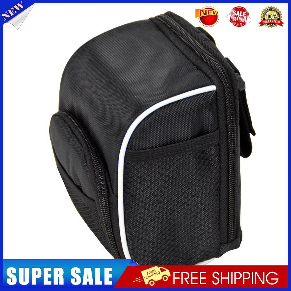 Handlebar Basket Bag with Rain Cover for MTB Road Bike Electric Scooter
