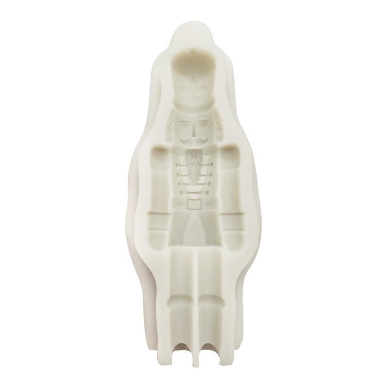 Lovely Cake Mold Guard Shape Silicone Cupcake Topper Mould for Candy Chocolate