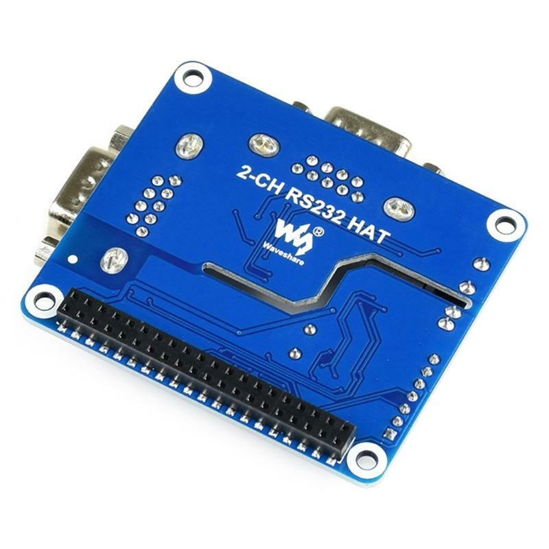 2-channel Isolated RS232 Expansion HAT with Multi Onboard Protection Circuits