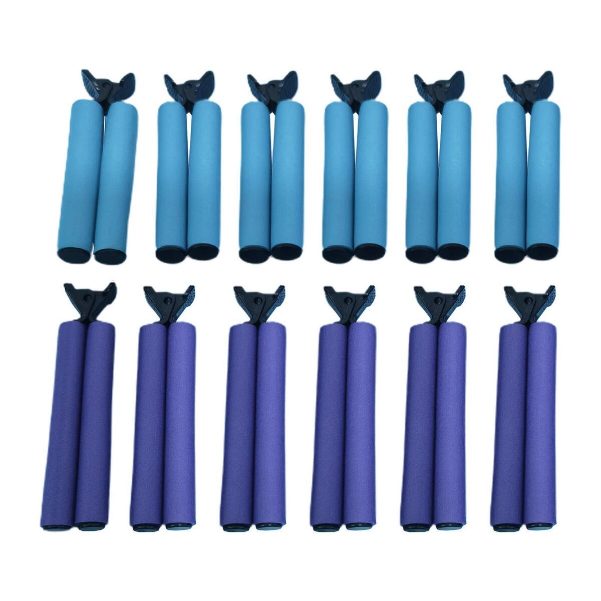 Heat Insulation Clip 12 Pieces Without Trace Durable Curlers for Women Girls