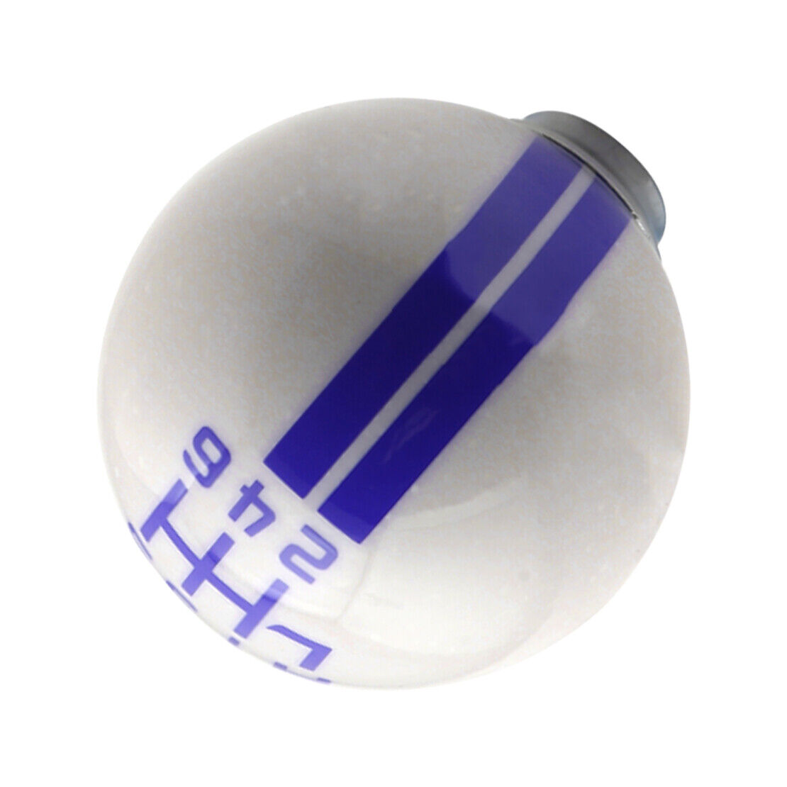Universal Car 6 Speed Round Manual Gear Shift Knob Ball Shifter Lever Head top