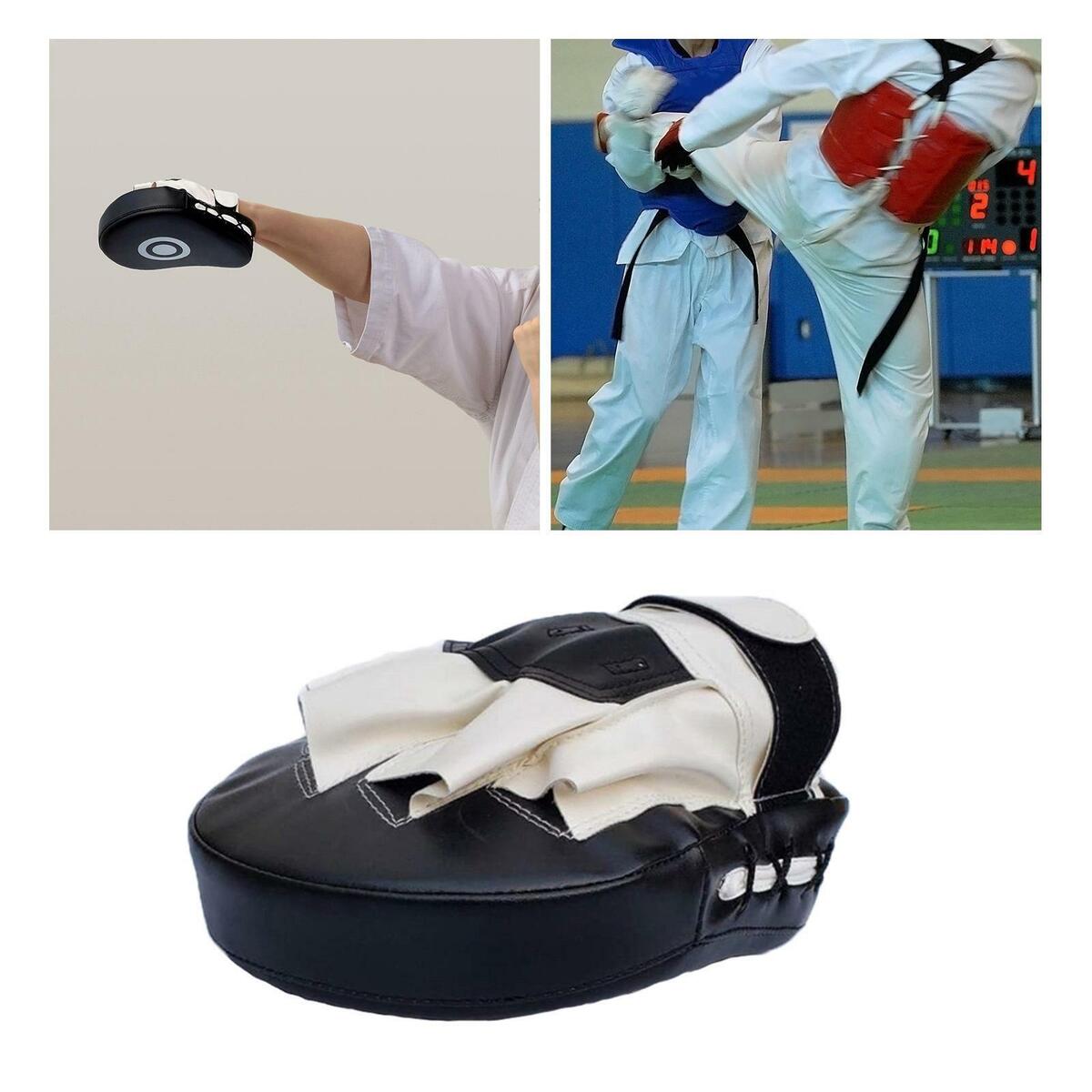 MMA Boxing Punching  Focus Pads Kickboxing Sparring PU Leather Thai Kick