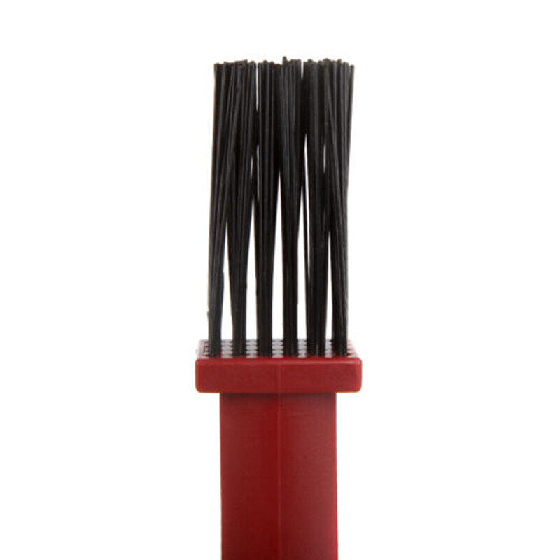 Cycling Motorcycle Chain Cleaning Tool Gear Grunge Brush Cleaner red