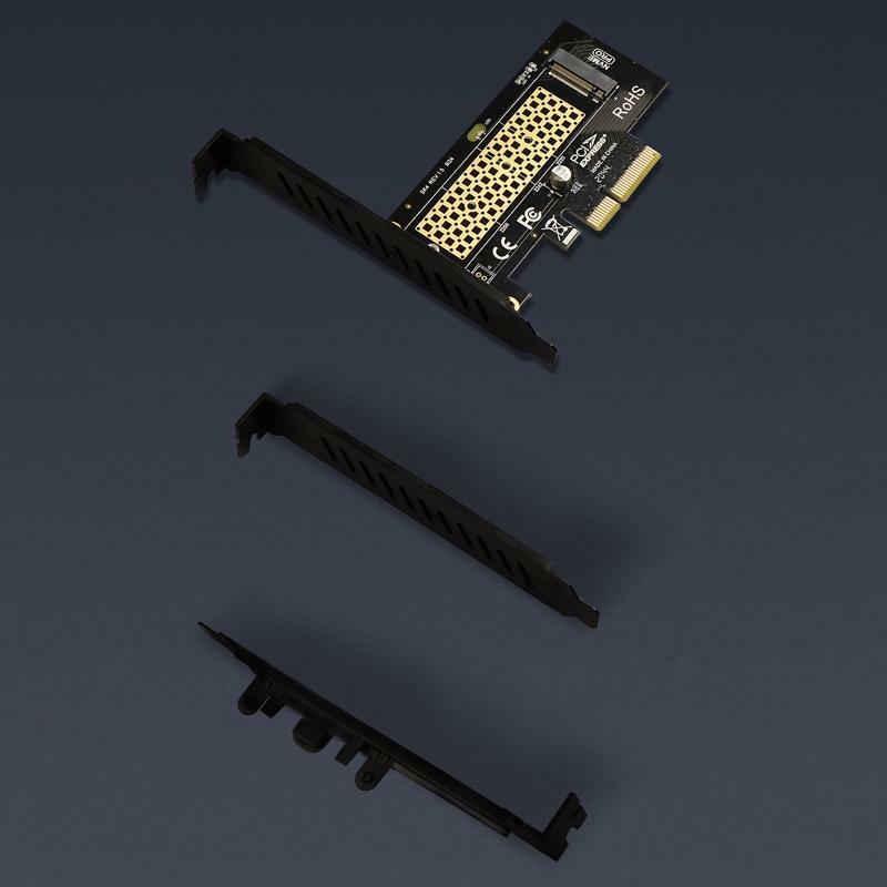 M2 NVME SSD M Key to PCIE X4 Converter Expansion Card SSD Hard Disk Card for PC