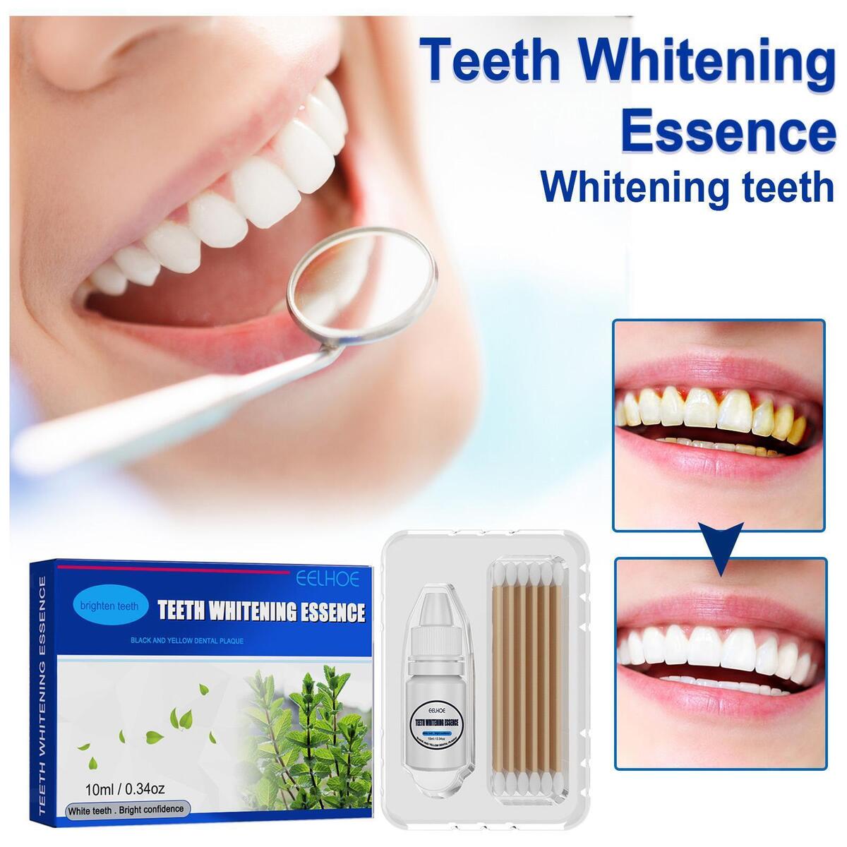 Teeth Whitening Essence Tea Stains Sensitive Teeth Stains Removes Travel