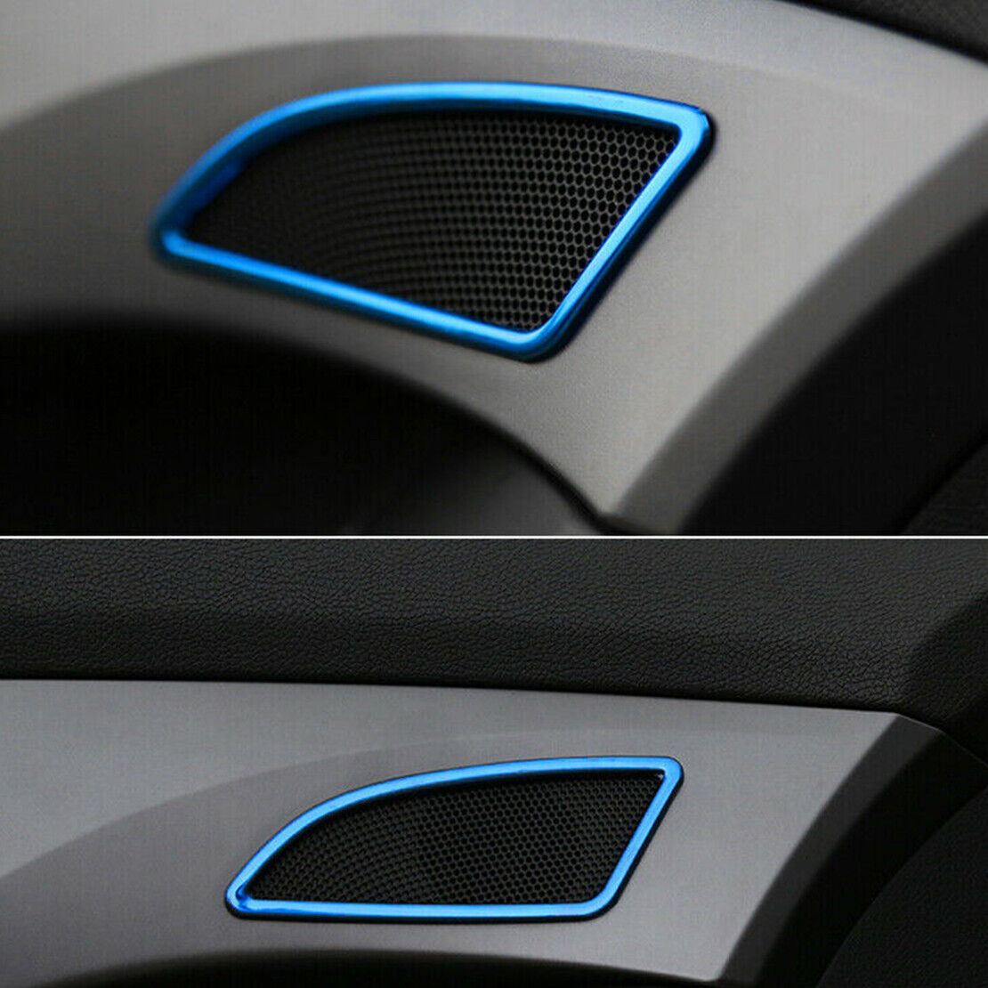 2Pcs Door Speaker Loudspeaker Box Cover Trim Fit for Hyundai Elantra 2011-16