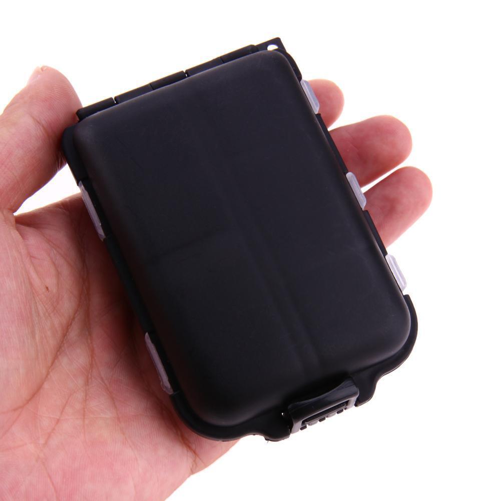10 Compartments Fishing Tackle Box Lure Hook Rig Bait Plastic Storage Case