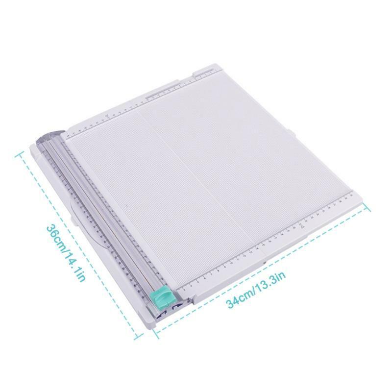 Multifunctional Paper Trimmer Scoring Board 14'' x13'' Foldable Size Adjustable