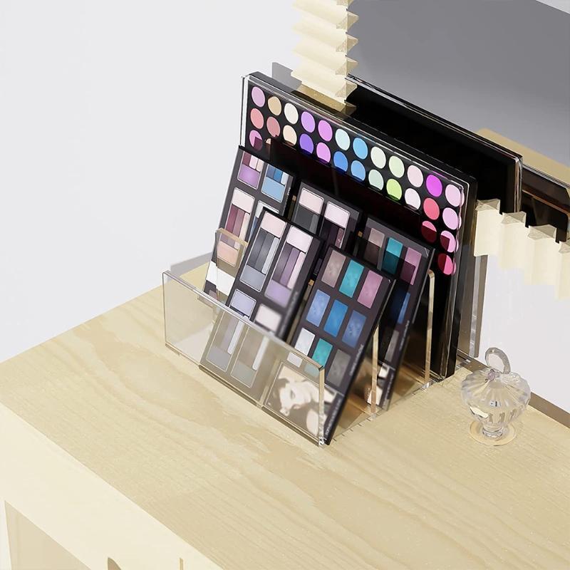 1 Pc Stylish Clear Acrylic File Organizer Documents/Letter/Books Storage Holderr
