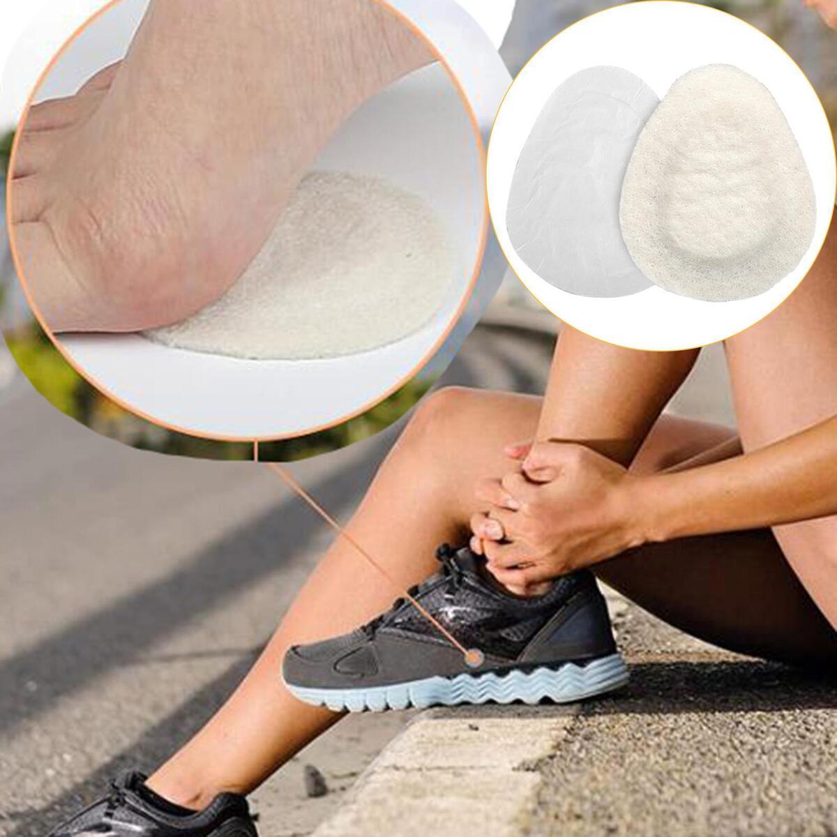 2 Pieces Metatarsal Felt Pads 1/4 Inchthick Foot Cushion Foot Pads Eliminate
