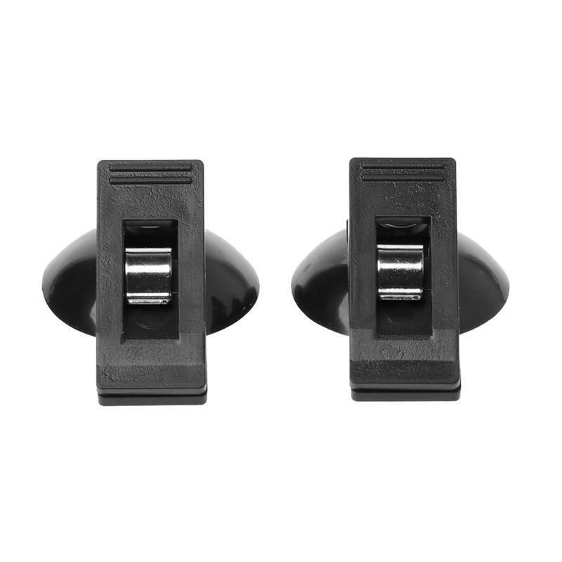 1 Pair Universal Car Windshield Parking Card Ticket Holder Clip Organizer