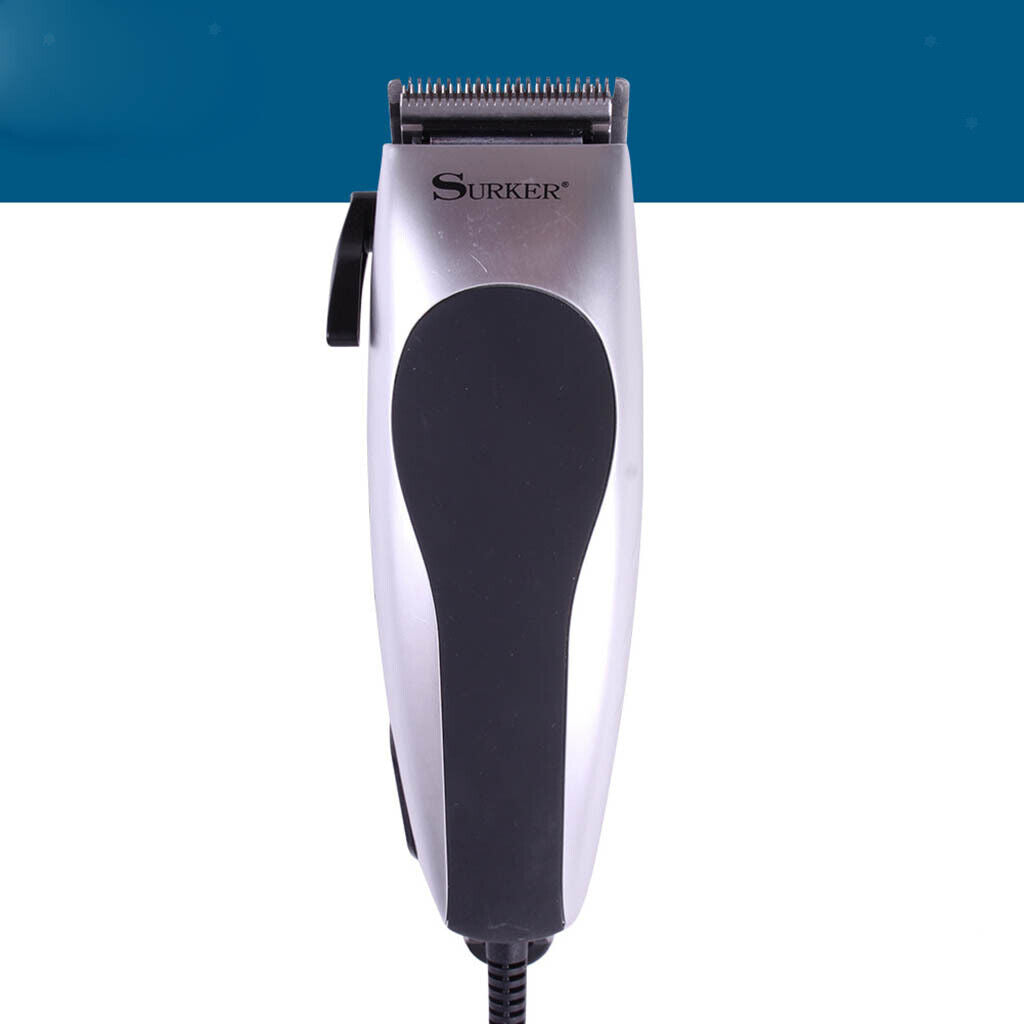 Electric Hair Clippers Kit Hair Trimmer With line Shaver for Men Kids Black
