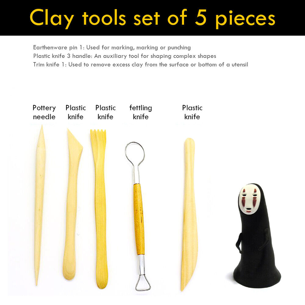 Art Craft Clay Sculpting Tools Pottery Carving Set Sculpture Polymer Shaper