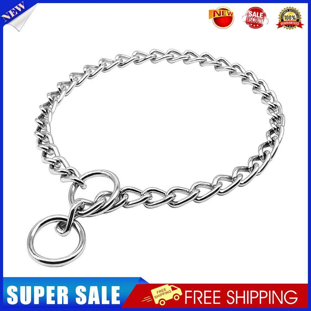 Dog Training Choker Chain Small Medium Large Dog Stainless Collar (28 inch)