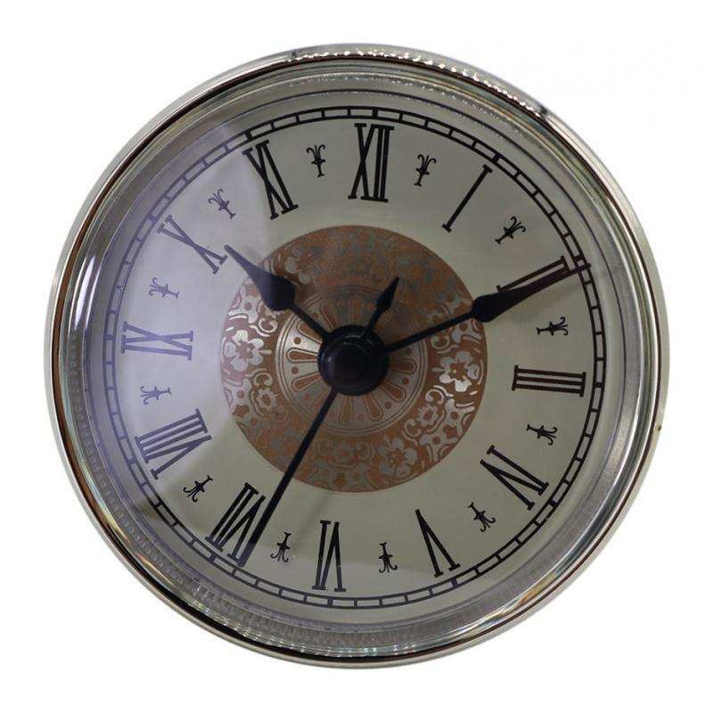Roman Numeral Clock Hands Round Quartz Clock Insert Movement