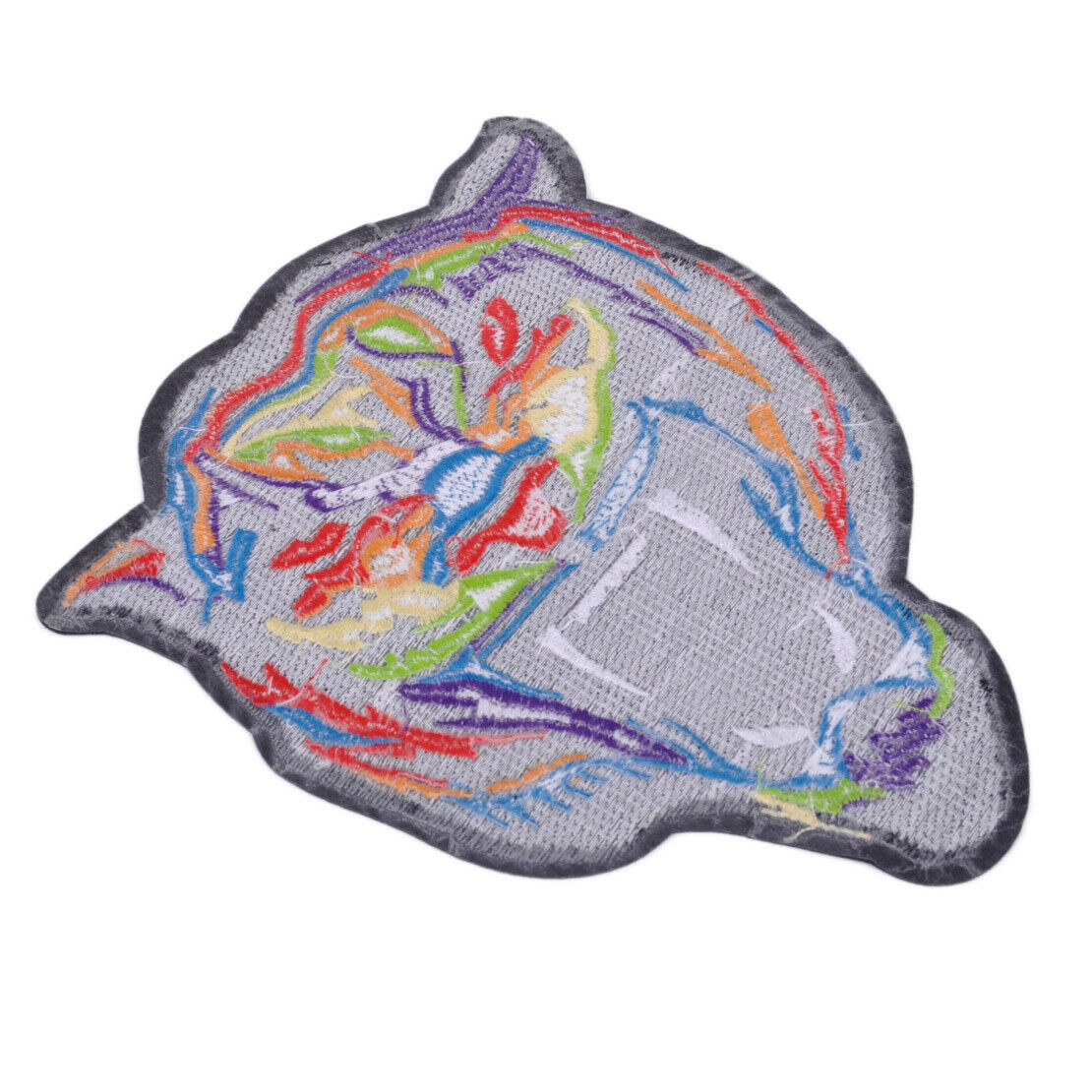 2pcs Large Tiger Head Embroidered Cloth Patch Sew Iron On Jacket Jeans Crafts Li