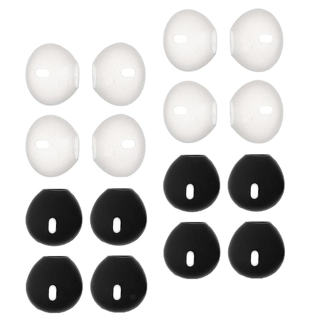 8 Pairs Anti-Slip Silicone Earcap Noise Cancelling for   6S/5S/7/8/X/XS