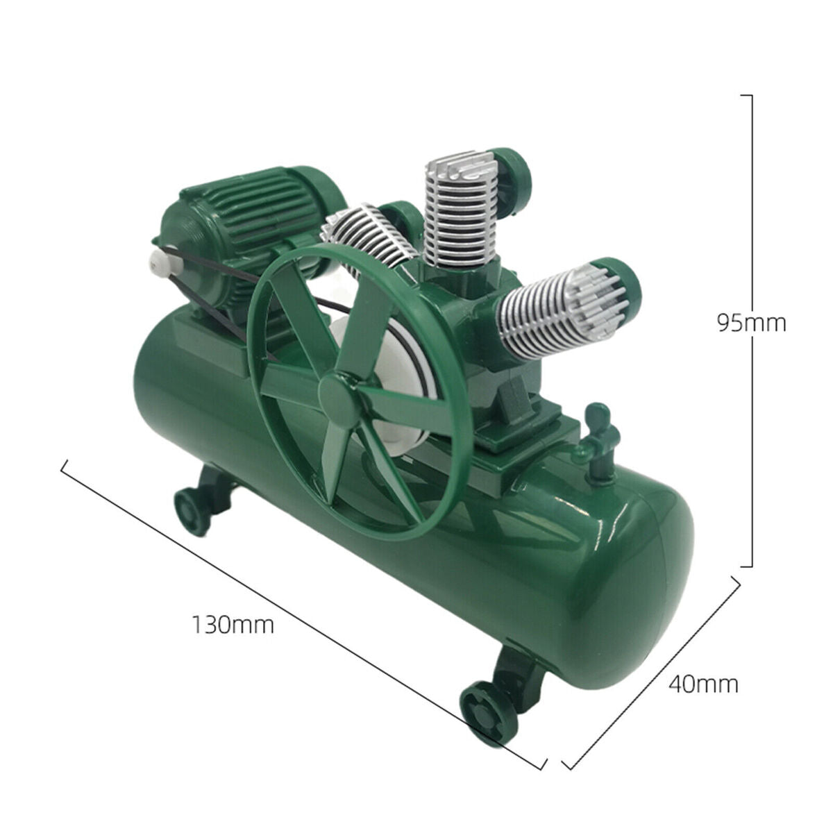 A107 Simulation Air Compressor Pump for RBR/C WPL Rock Crawler 1/16 RC Car Truck
