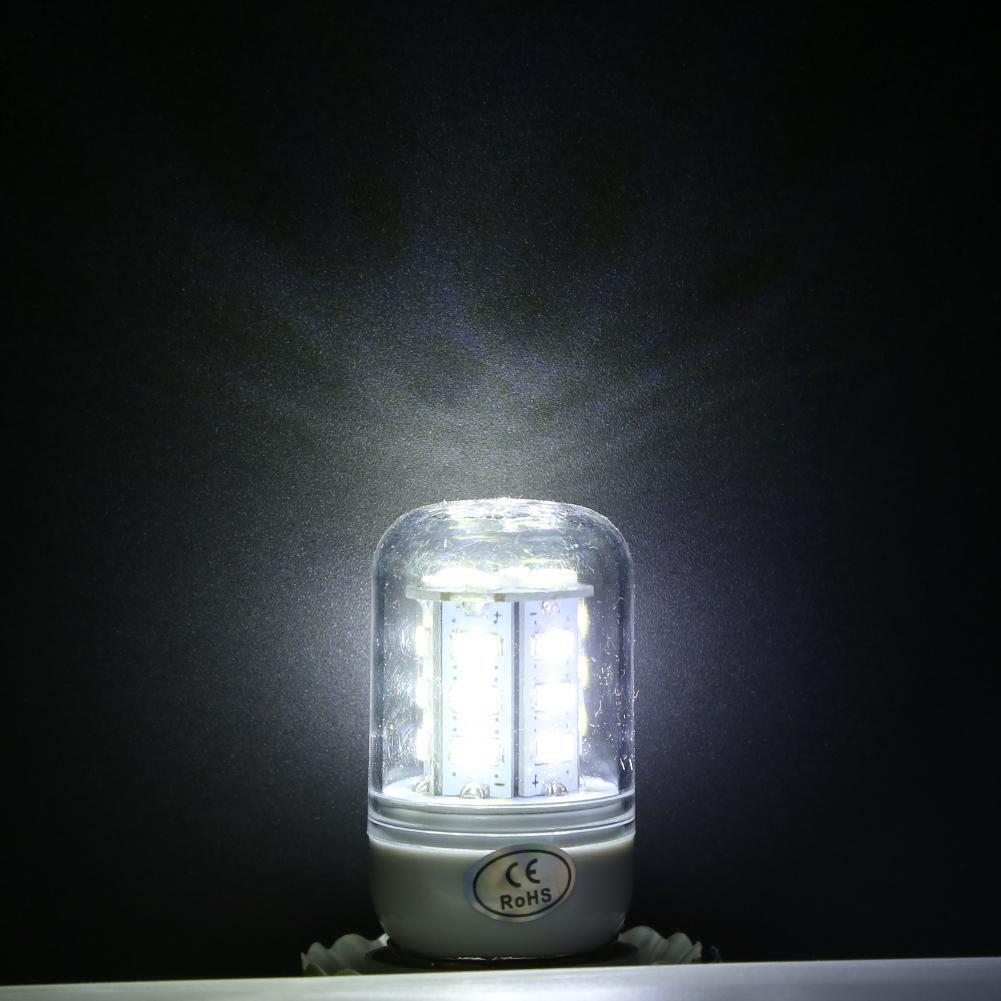 Smart IC 220V-240V E14 LED SMD 5730 LED Lamp Corn Bulb White Light(24SMD)