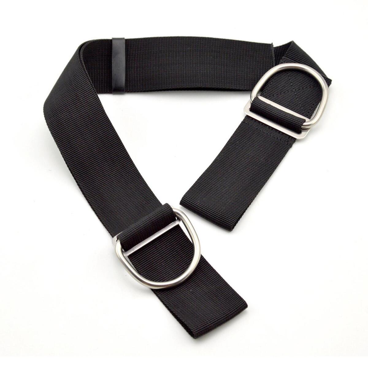 Premium Dive Crotch Strap with Loop 50mm Crotch Straps BCD Accessory Black
