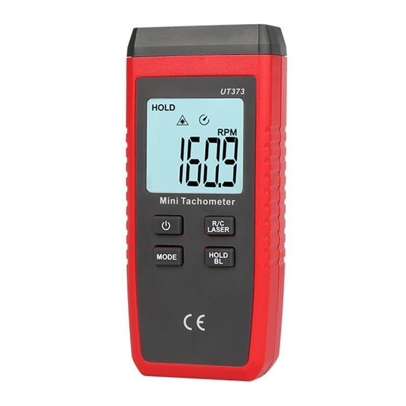 High Precision La-ser Photo Tachometer Digital Tachometer w/  Data Hold Function