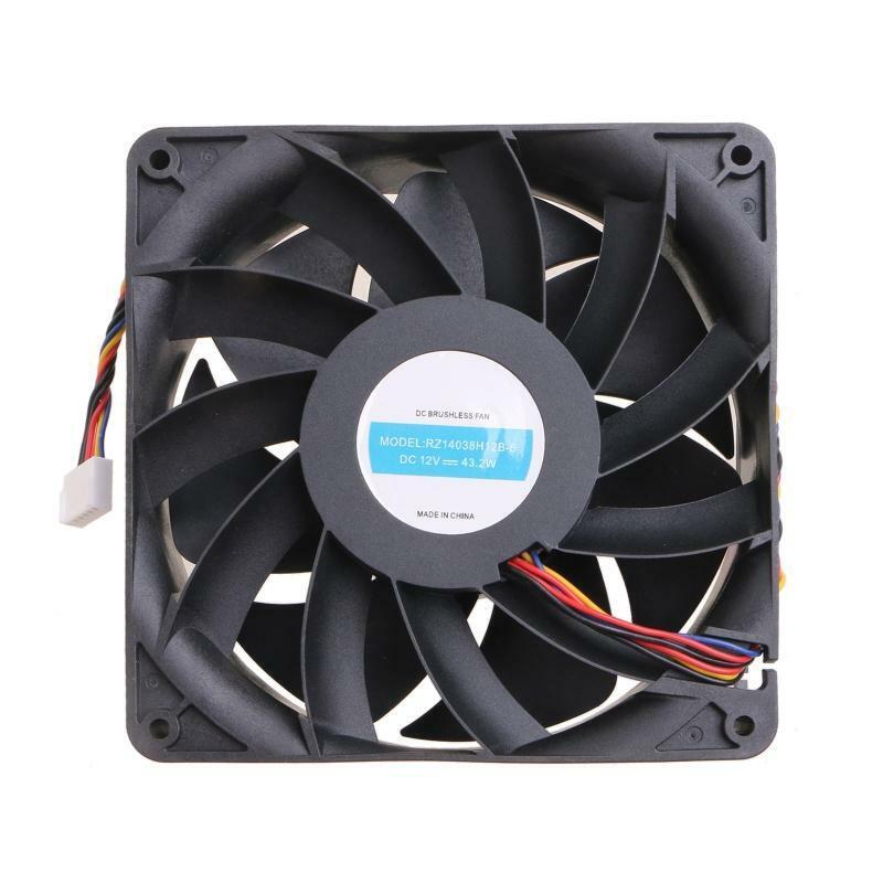 Cooler Fan RZ14038H12B-6 6p 140x140x38 Mm Cooling Fan DC 12V 43.2W 6000r 4 Wires