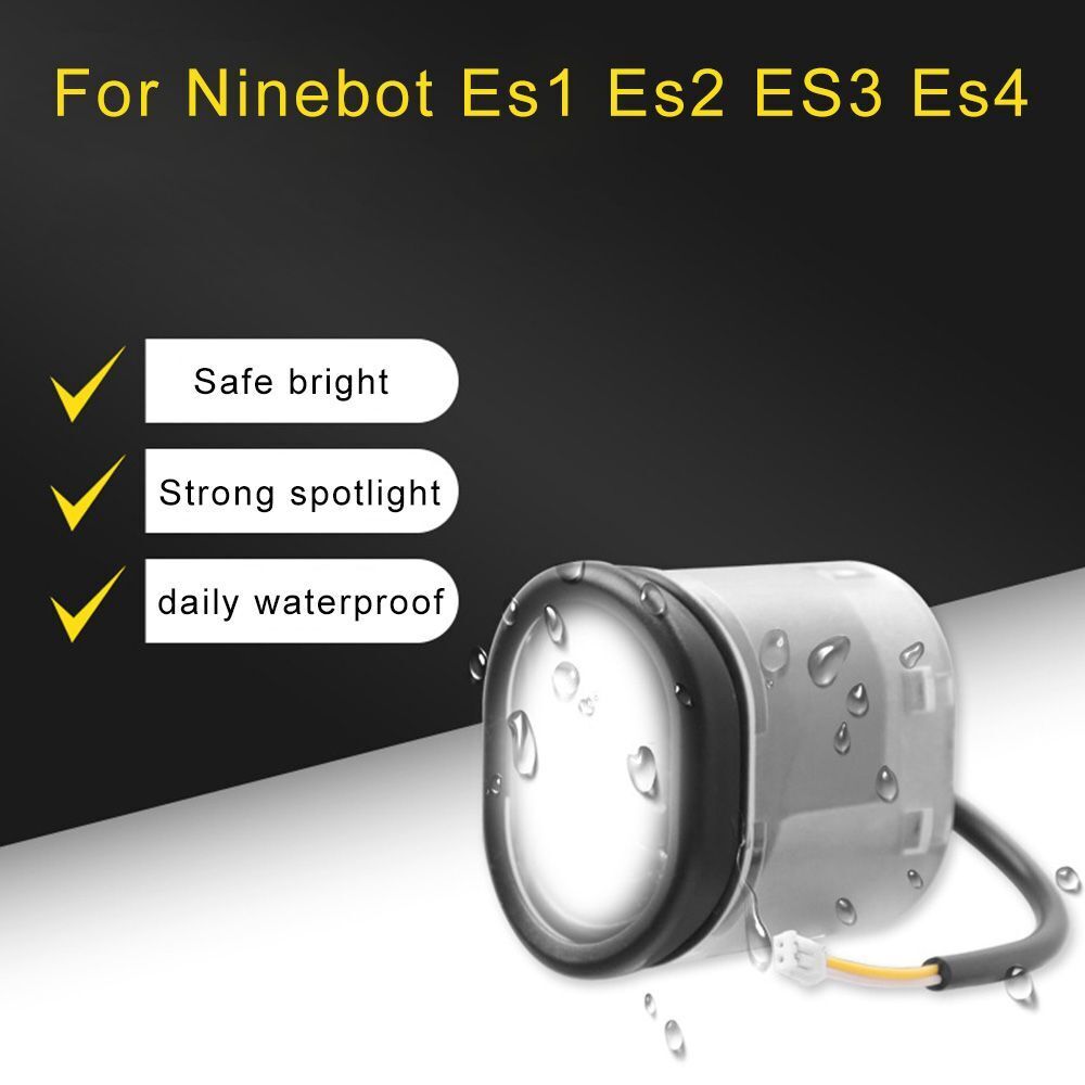 Led Light Electric Headlight Front Lamp For Ninebot Es1 Es2 ES3 Es4 /MAX G30