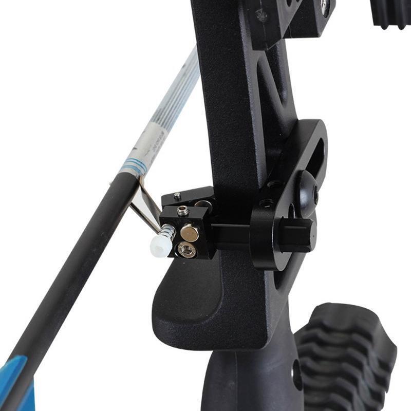 Aluminum Alloy Magnetic Arrow Rest Steel Needle Double Magnetic Arrow Recurve