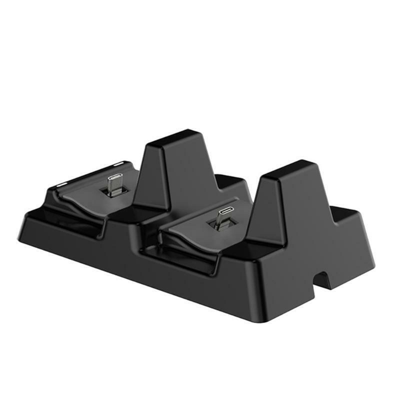 For PS5 Charging Dock 2 in 1 Charger Station Base with Anti-slip Pad