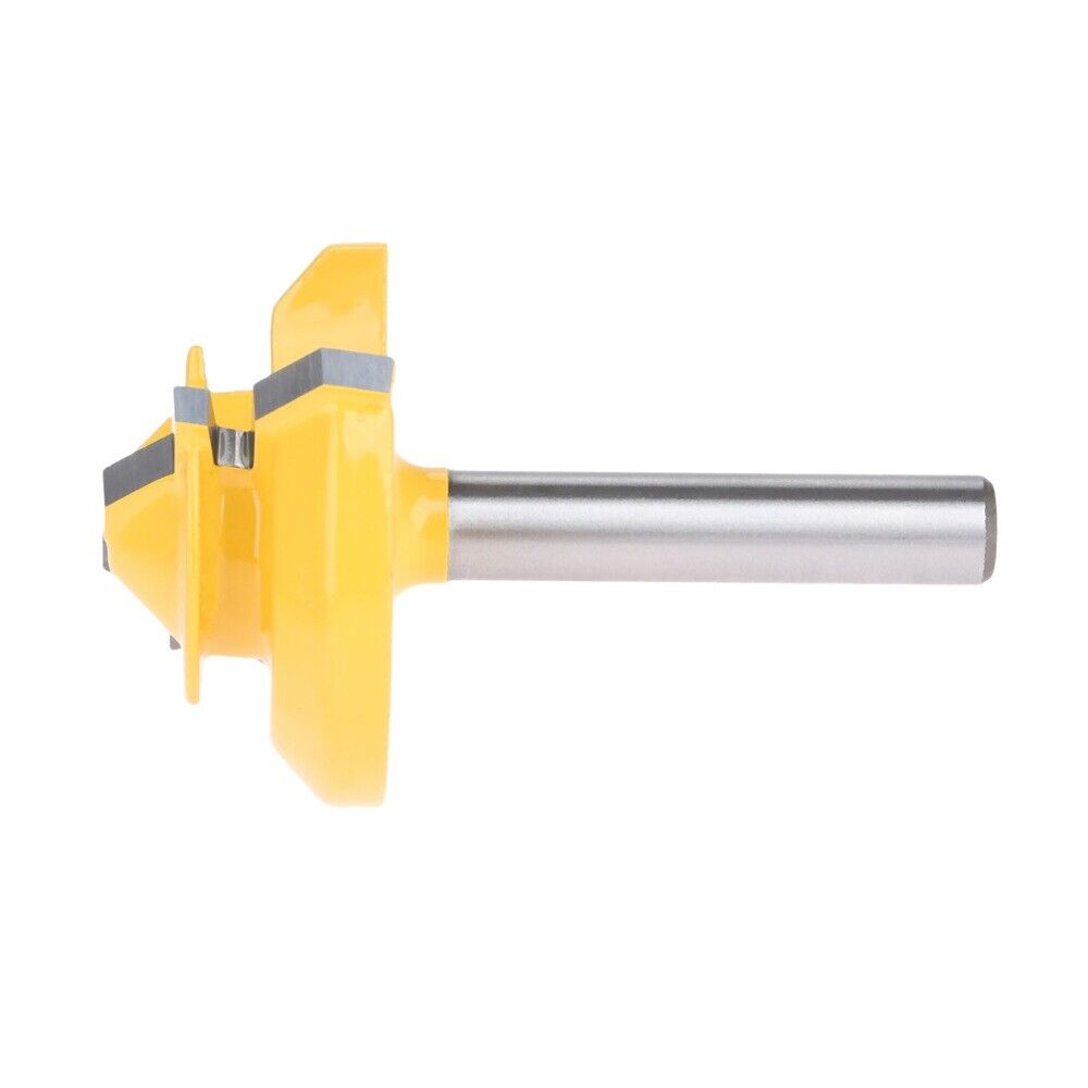 Woodworking 45 Degree Milling Router Bit Tongue Groove Engraving Forming Cutter