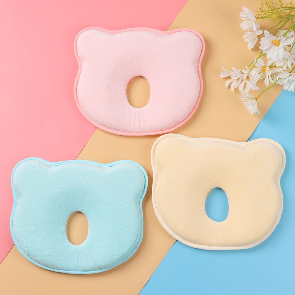Cushion Prevent Flat Head Infant Pillow Memory Foam Positioner Baby Pillow