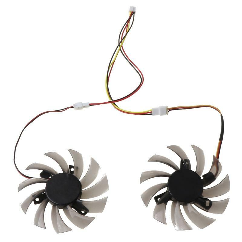 Video Card Cooling Fans for GTX 460 465 560 Ti 580 650 750Ti GT440 GT610 GT730
