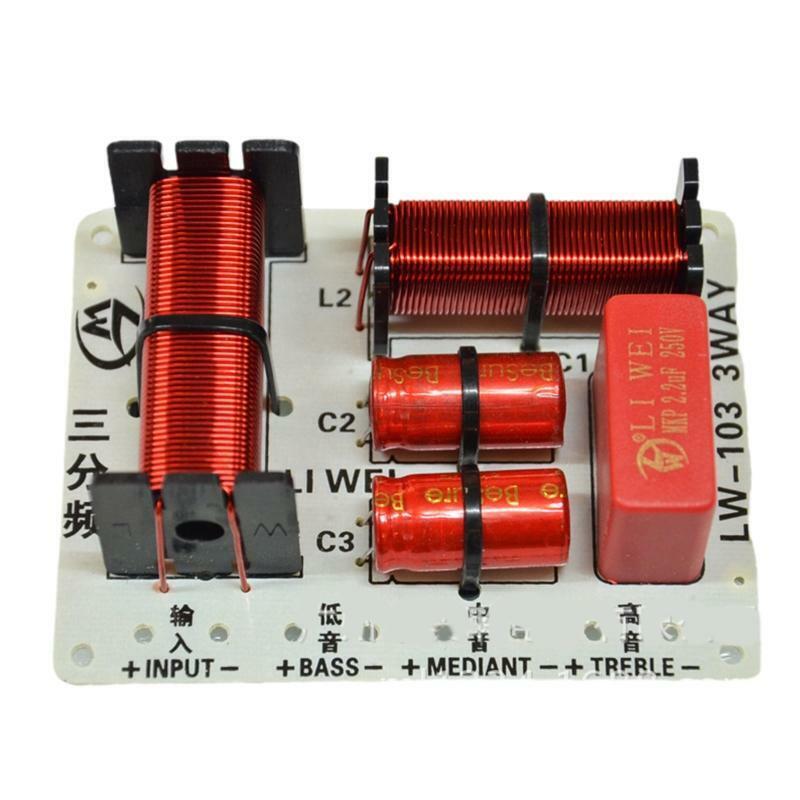 3 Way Frequency Divider Audio Speaker 1000~5000Hz for DIY Speaker Repair