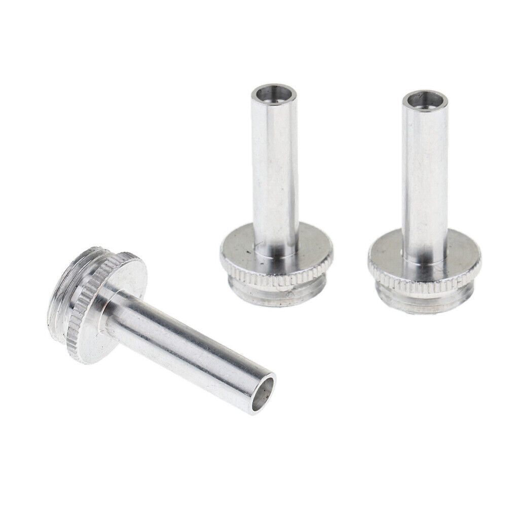 3 Pieces Trumpet Connecting Rod Piston Valve for Trumpet  Aluminum