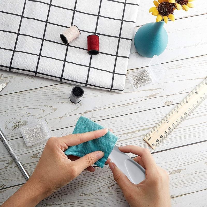 6 Pieces Point Tuner Seam Creaser Creases Sewing Tool Plastic Sewing Mark Turner