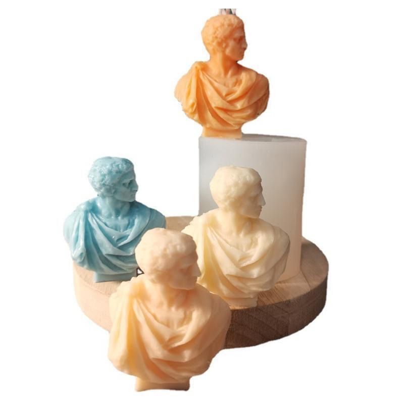 Silicone Mold for DIY Candle Ornament Soap Mould Handicrafts Making Tool