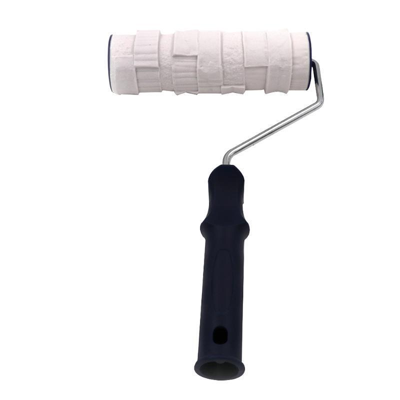 Portable Simple 8" Concrete Texture Roller DIY Simple Wall Texture Art Brush