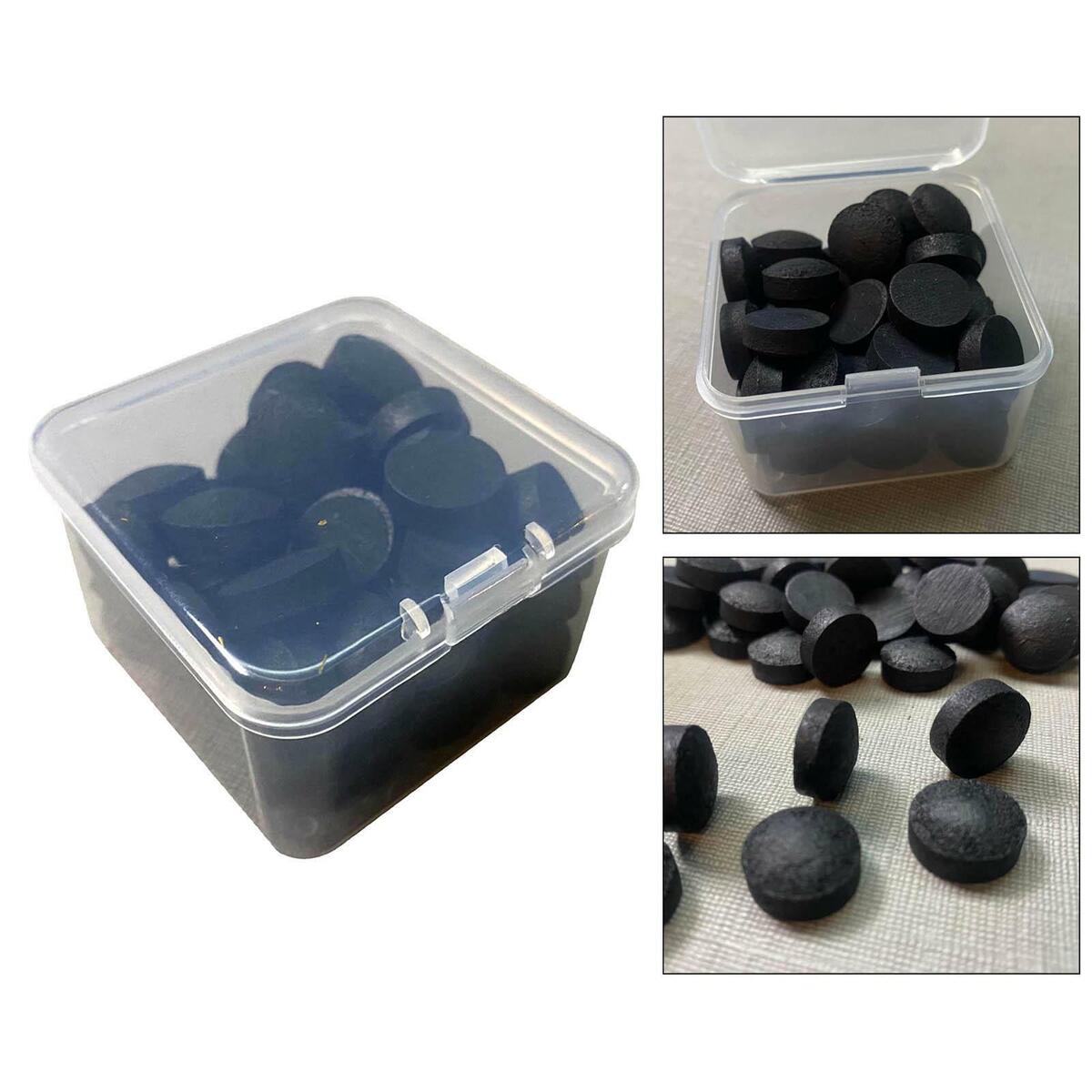 50x Professional Leather Snooker Cue  Billiard Cue Stick  Glue On