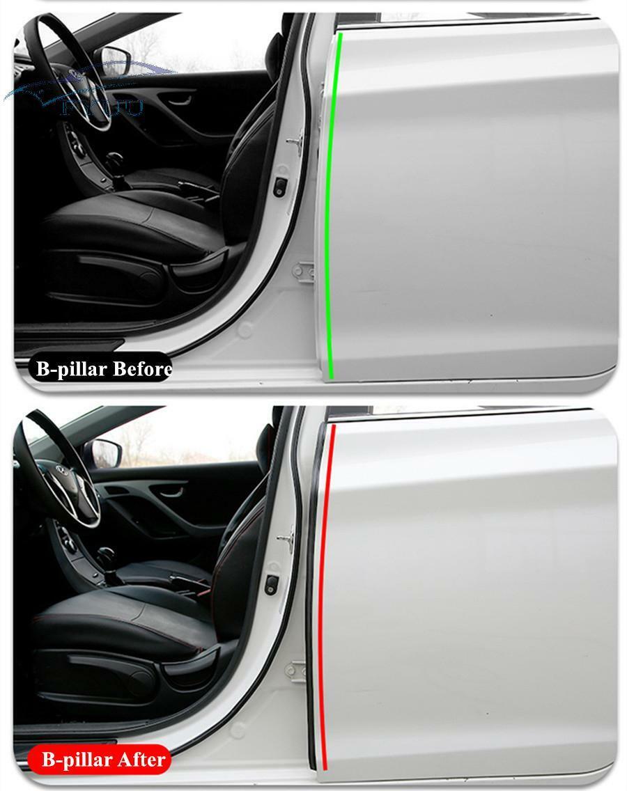 10M Car Thickening Auto Door Waterproof Soundproof Rubber Seal Strip -12mmx10mm